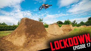 THE NEW BACKYARD DIRT JUMP IS A MONSTER!!...