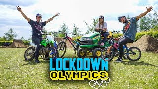 THE LOCKDOWN OLYMPICS IS MY NEW FAVOURITE SPORT!!