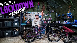 MY ULTIMATE 3 BIKE GARAGE!! LOCKDOWN EXTRAS #1