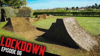 THE NEW BACKYARD DIRT JUMP IS INSANE!!...