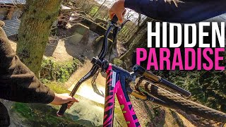THESE HIDDEN MTB DIRT JUMPS ARE A TRAILS...