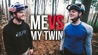 HEAD TO HEAD MTB CHALLENGES AGAINST MY TWIN...