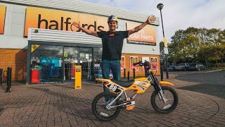 BUYING, MODIFYING AND SENDING A CHEAP BIKE!...