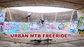 RIDING INSANE URBAN MTB FREERIDE SPOTS!!