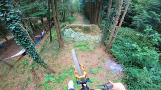 RIDING THESE MONSTER MTB DIRT JUMPS!! TRAILS...