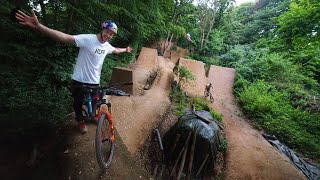 I’M RIDING THE MOST INSANE MTB DIRT JUMP...