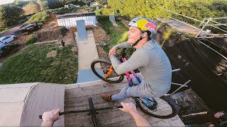 I CAN'T GET ENOUGH OF RIDING MY MTB COMPOUND!!