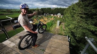 ENDURO BIKE vs MY SLOPESTYLE COMPOUND!!