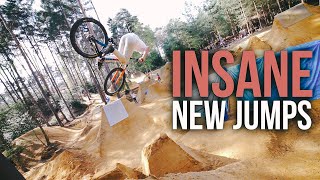 RIDING THE WHOLE MTB TRAILS LINE FEELS INSANE!!