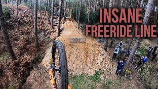 THIS COULD BE THE BIGGEST MTB JUMP LINE IN THE...