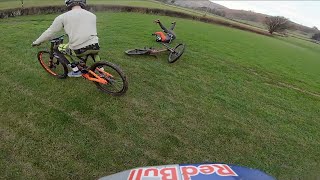 Flat-Out Downhill Riding On My Hardtail