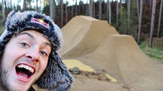 New MTB jumps on the Woburn Trails line!!