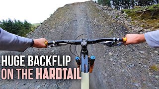 Downhill MTB Riding On The Hardtail! *Huge...