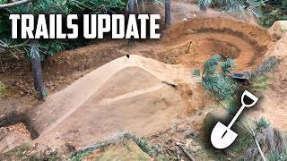 Trails Update! Insane Digging Progress!!