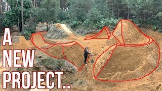 A NEW PROJECT!! BUILDING THE ULTIMATE MTB JUMPS