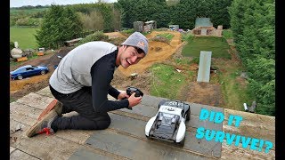 DID IT SURVIVE!? **FOX RC CAR HUGE JUMPS**