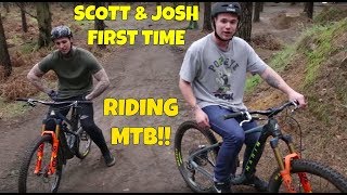 FIRST EVER RIDE ON MTB!?