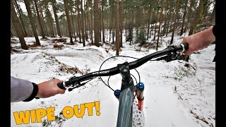 MTB SNOW DAY **WIPE OUT**