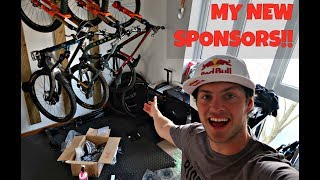 NEW SPONSORS!! *UNBOXING*