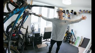 MY APARTMENT GARAGE!