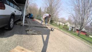 Traverse des Sioux Park Trail Work, April 4, 2016
