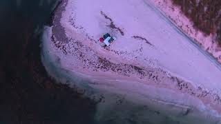Beach sunset By Drone - Strathem Beach -...