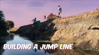 Building a MTB/BMX Jump line