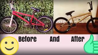 BMX bike Restoration//Bike Build//How to -...