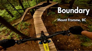 Boundary - Mount Fromme, BC
