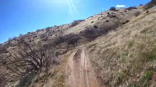 Joshua Ranch Trails Palmdale JR singletrack to...