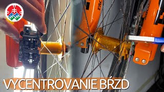 Ako vycentrovať strmeň a vyrovnať kotúč?...