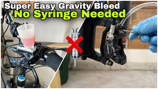 HOW TO Gravity Bleed Shimano Brakes: No...