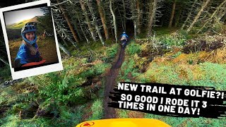 This new MTB trail at Golfie was so good I...