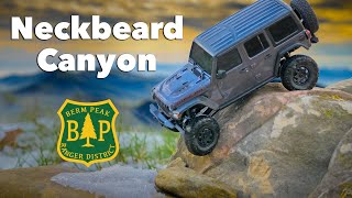 Tiny Jeep tackles Neckbeard Canyon Trail as...