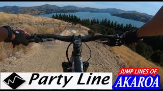 PARTY LINE the JUMP TRAIL OF AKAROA MTB...