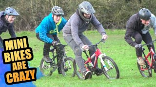 MINI MOUNTAIN BIKES ARE CRAZY - TINY MTB...