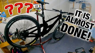 NEW BIKE IS ALMOST READY!!! (GYM LOCKDOWN SESSION)