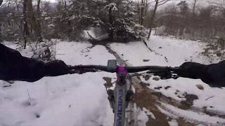 Light crashing down Camp/Dylans path