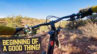 First Sedona ride on the Rocky!