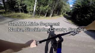 STRAVA Segment Hästvägsgenväg