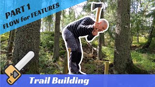 Building A FEATURE PACKED Trail | MTB Trail...