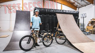 Camo Bike & Slopestyle Bike Test Session...