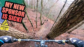 MY NEW SPONSOR IS SICK - RIDING A CRAZY STEEP...