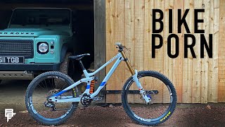 MY NEW SCOTT GAMBLER DOWNHILL BIKE CHECK AND...