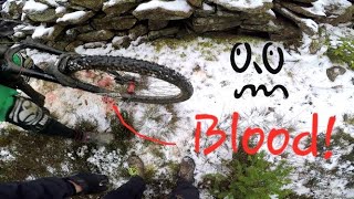 2019 MTB Enduro VLOG 5 - Blood at Thornielee!