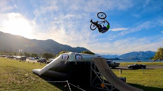 RIDING ON THE WANAKA LAKEFRONT FOR NEW YEARS -...
