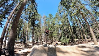 RIDING SICK MTB DIRT JUMPS!!! - LIZZY WOODS...