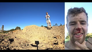 ????  SHEEP RUINED THE JUMPS + HUGE CRASH ????...