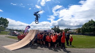 OPENING AN EPIC SCHOOL PUMP TRACK!! - EAST...