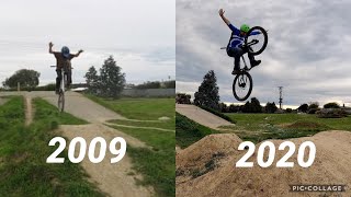 RIDING MY CHILDHOOD DIRT JUMPS FOR THE FIRST...